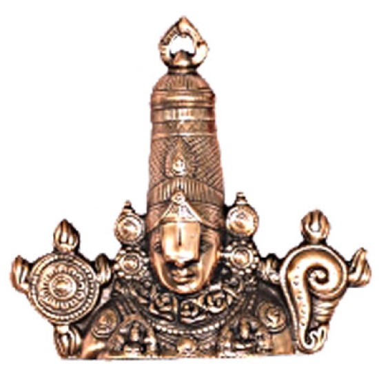 Balaji Head Small Wall Plate