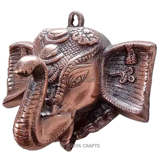 Elephant Head Small Wall Mount