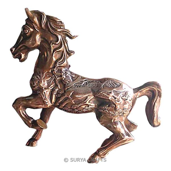 Running Horse Figurine - Decorative Horse Statue