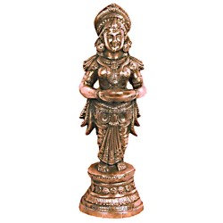 Paavai Villakku Statue Medium