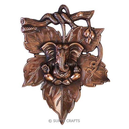 Appu Ganapathi on Leaf Wall Hanging