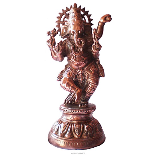 Dancing Ganesha Statue