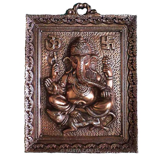 Frame Rat Ganesh Wall Plate