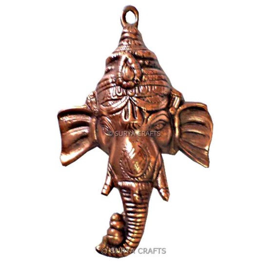 Ganesha Face Mini Wall Plate