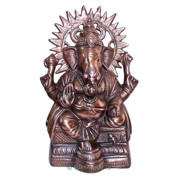 Ganesha Statue Medium - Right Side Trunk