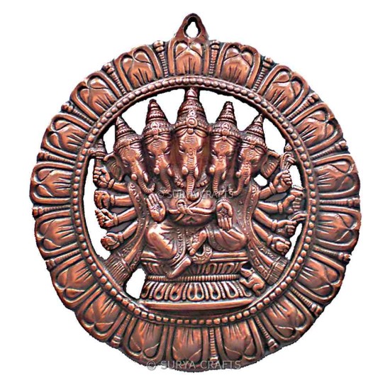 Panch Mukhi Ganesha Idol - Five Face Ganesha