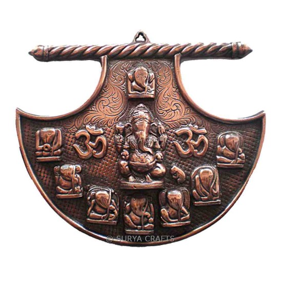 Pankha Ashta Vinayaka Wall Hanging