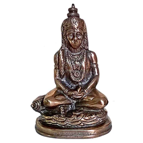 Meditating Hanuman Idol