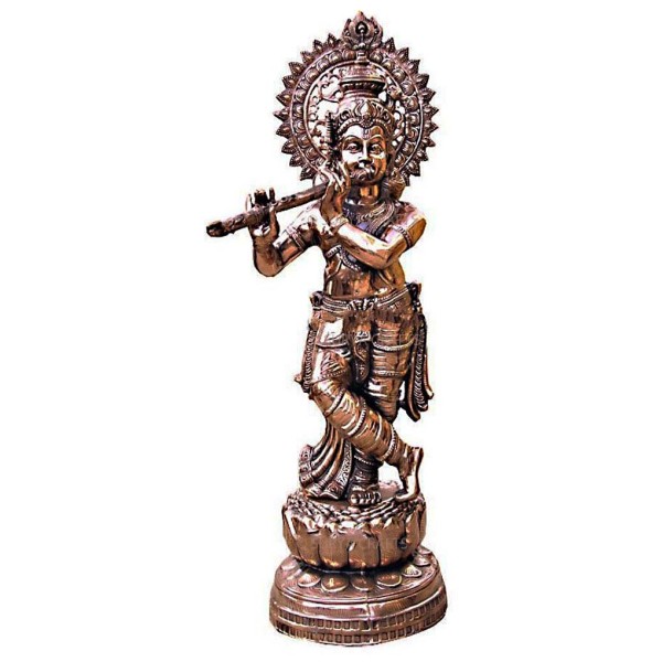 Krishna Standing on Lotus Large