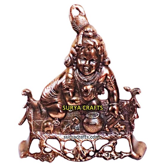 Makhan Krishna Plate Small