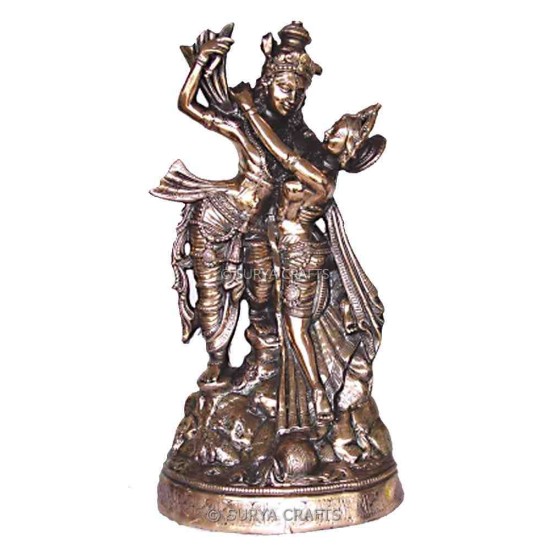 Dancing Radha Krishna Statue 32 Inches