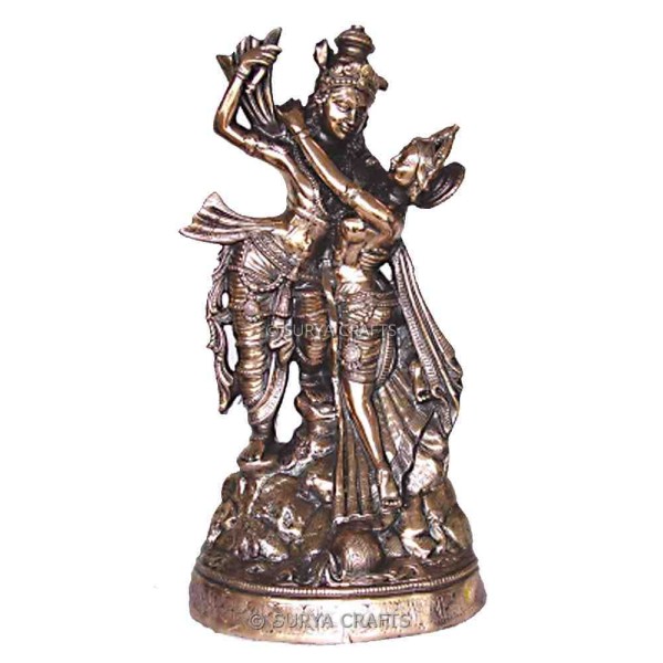Dancing Radha Krishna Statue 32 Inches