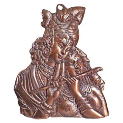 Radha Krishna Plate for Wall and Table