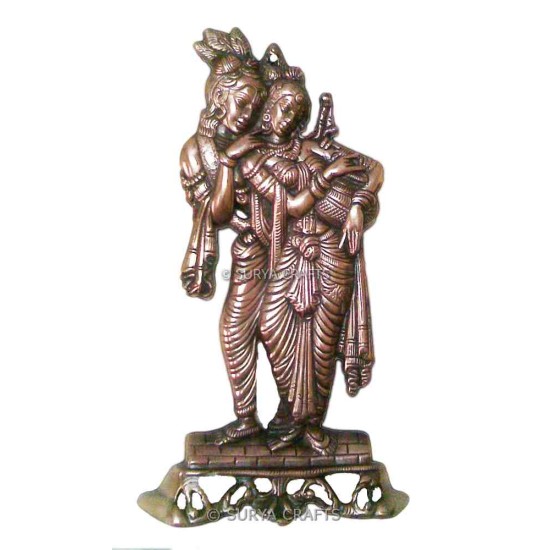 Radha Krishna Plate Long