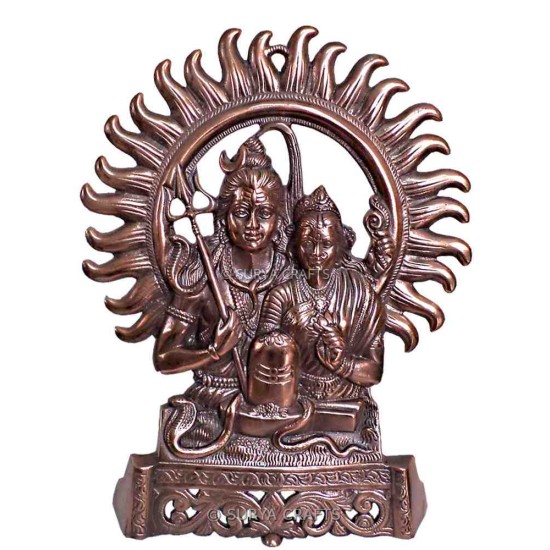 Chakkar Shiva Parvati Idol