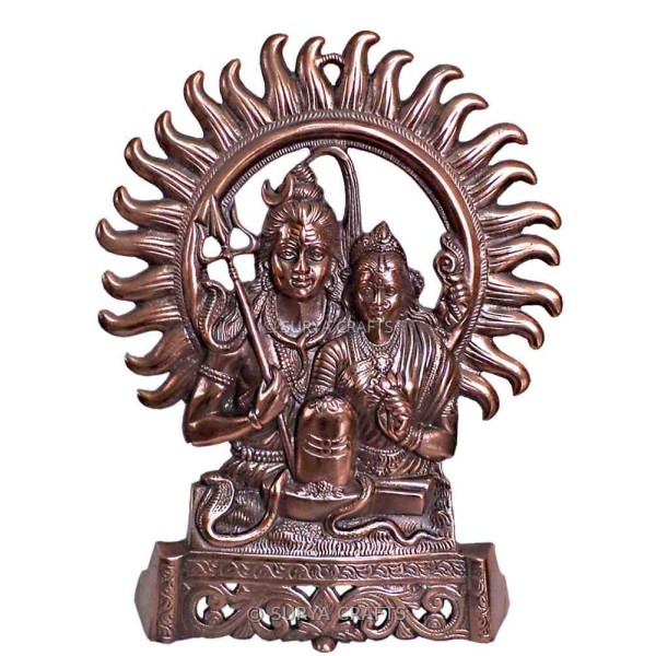 Chakkar Shiva Parvati Idol