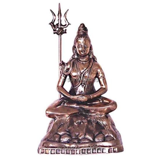 Meditating Shiva Statue