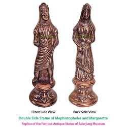 Double Sided Statue of Mephistopheles and Margaretta 