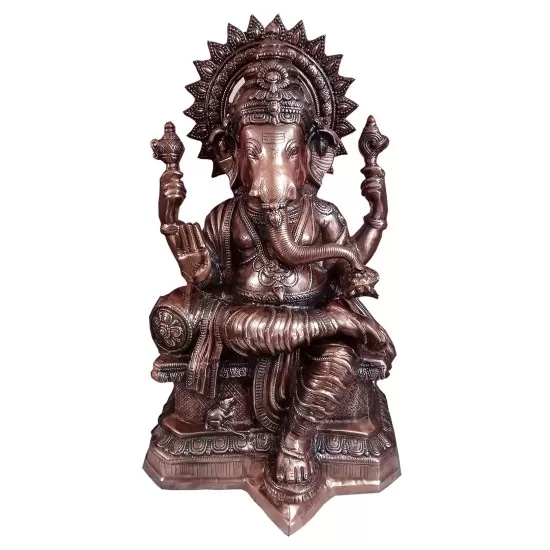Combo Pack of Ganapati Maharaj and Deep Lady Statues - CP001 Combo Pack of Ganapati Maharaj and Deep Lady Statues - CP001